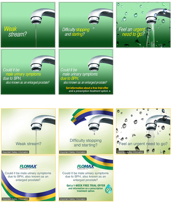Flomax Unbranded & Branded Advertising